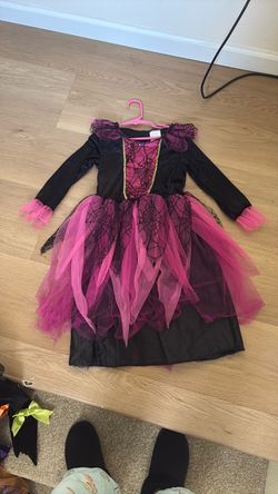 Halloween witch spider costume dress size small