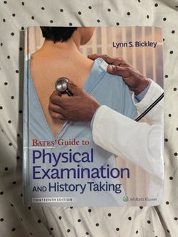 Bates Guide to Physical Examination 13th edition
