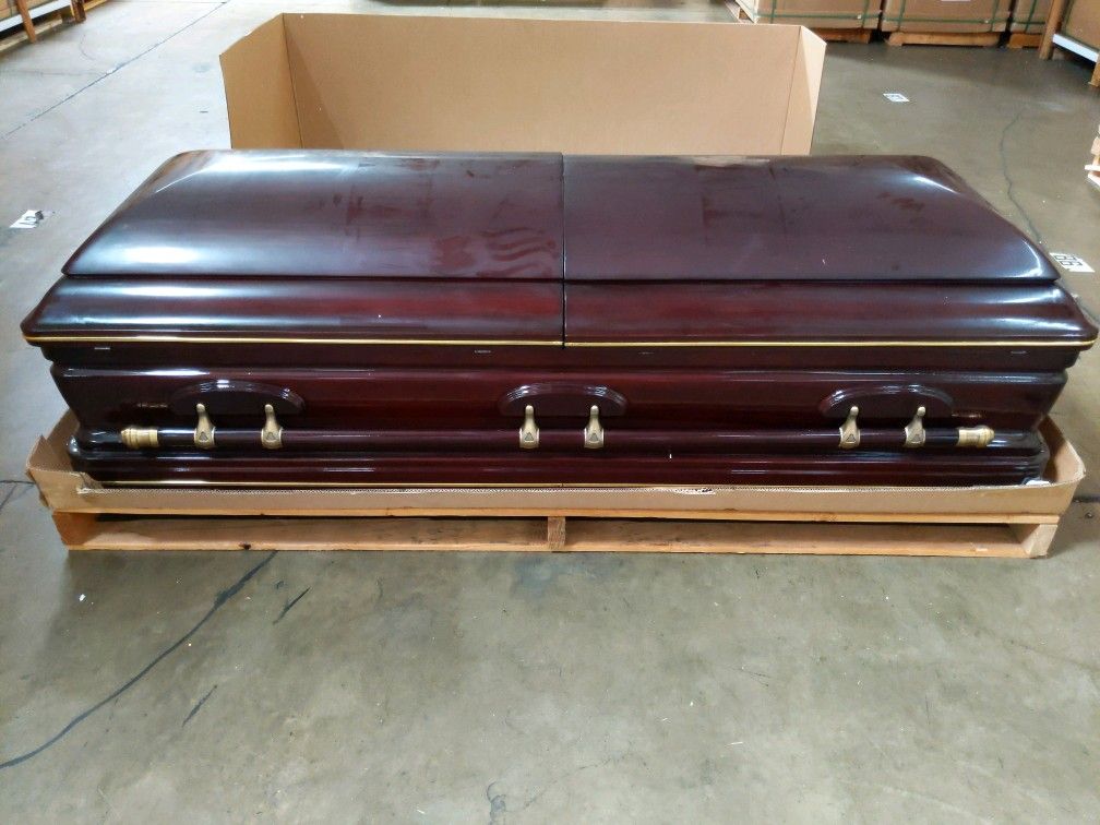 Presidential - Gold Trim Lining Casket