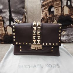 Michael Kors CeCe Leather Shoulder/ Crossbody Bag 