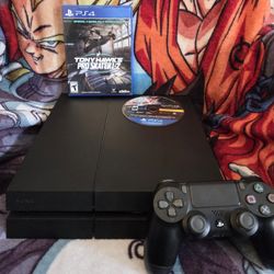 Sony Black Playstation 4 Console 500GB with 2 Games