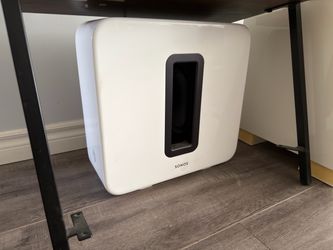 Sonos Sub Gen 2 – White – Wireless Subwoofer