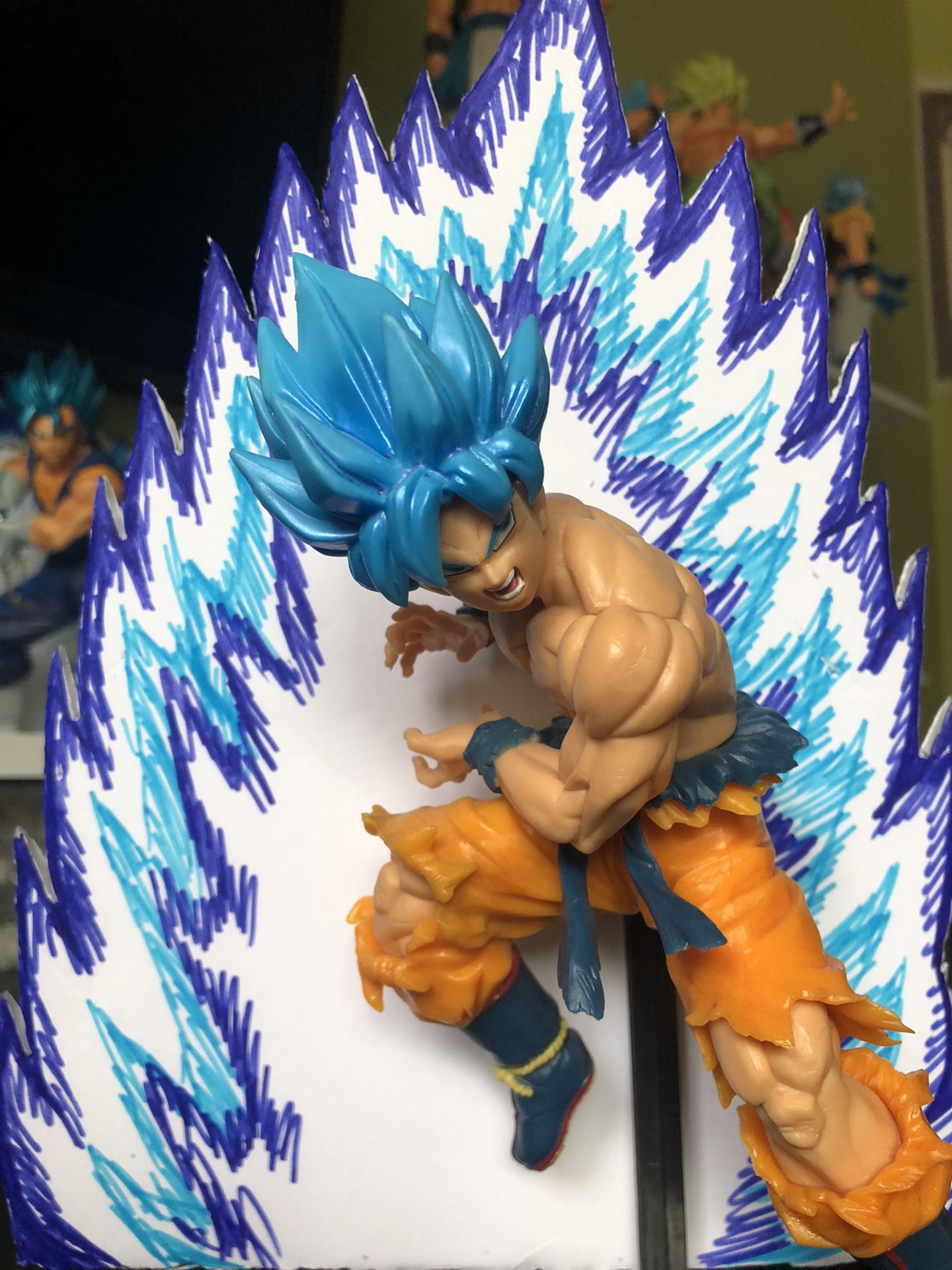 Super Saiyan Blue Goku figure