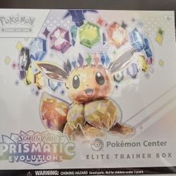 Pokemon Center Prismatic Evolutions ETB