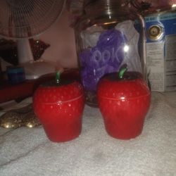 Hazel Atlas Strawberry Jars