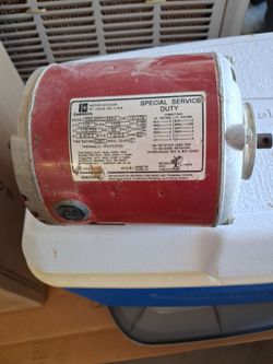 1/3 hp commercial 115/230 electric motor