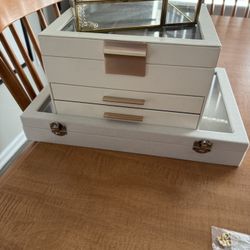Jewelry Boxes (3) $10 For Set