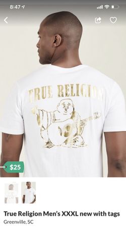 True Religion T-shirt 2x/3x fits like XL New