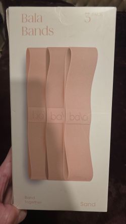Brand New Bala Bands Resistance Bands 3-Pack Sand