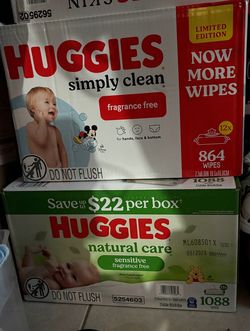baby wipes and diapers