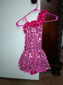 Girls Pink costume