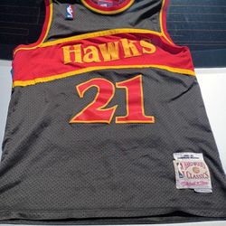 Dominique Wilkins Atlanta Hawks Hardwood Classics