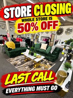 50% ( STORE CLOSING)