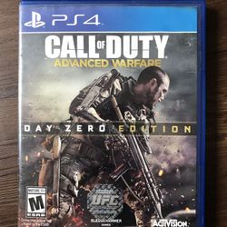Call Of Duty Advanced Warfare Day Zero Edition ( PS4)
