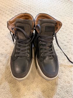 Travelin Designer Leather High Tops (Size 41)