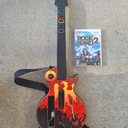 Wii Game... Guitar Hero Rockband Bundle !!!