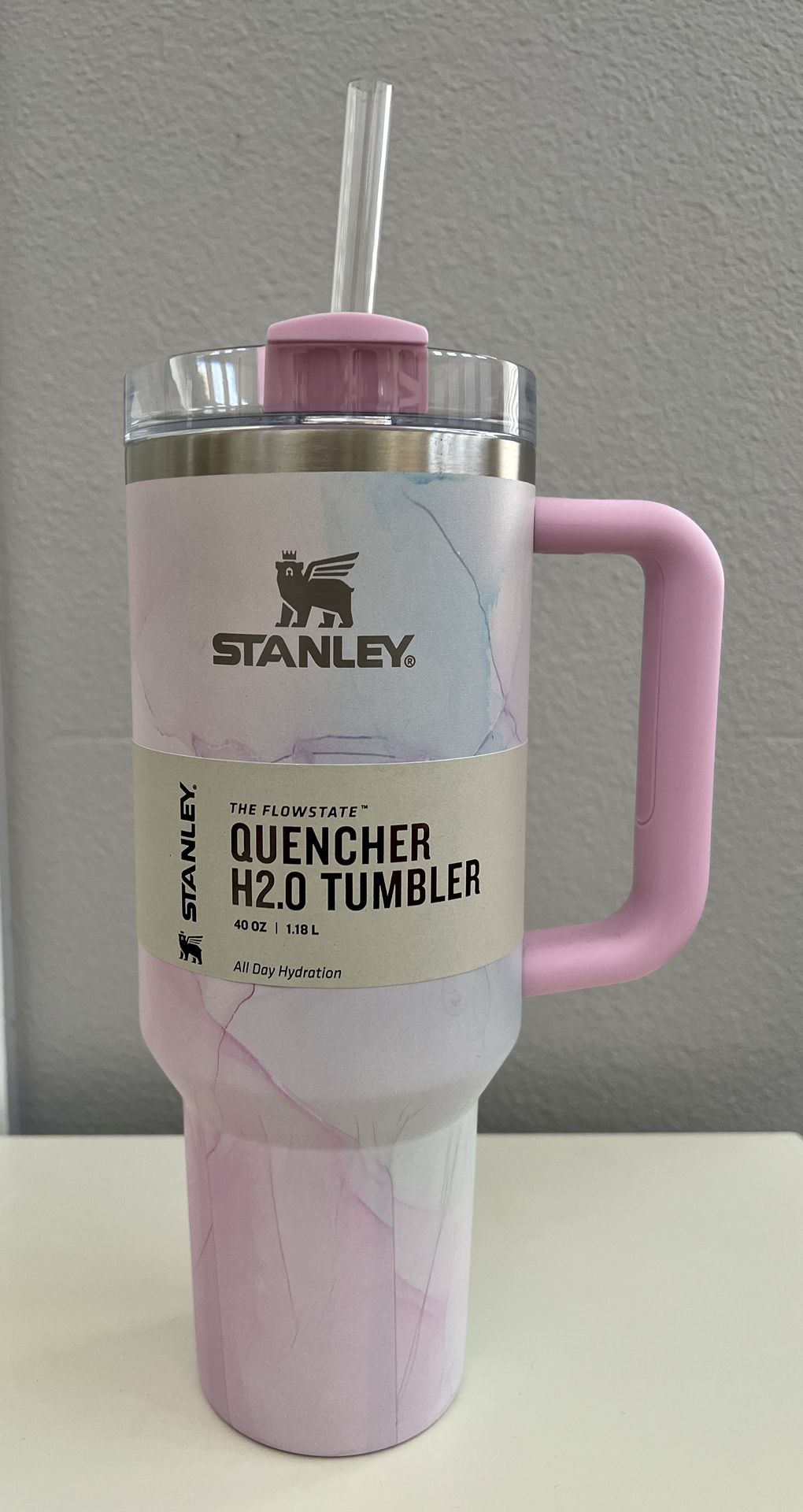 New Stanley Watercolor Tulle 40 Ounce Tumbler Pink for Sale in Torrance, CA  - OfferUp