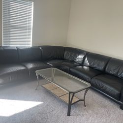 German Leather Couch 