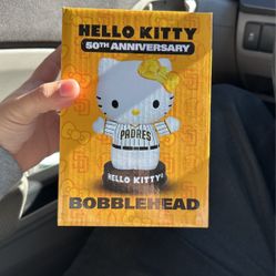 San Diego Padres Hello Kitty BobbleHead