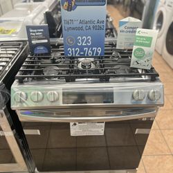 Samsung Slide In Gas Range 