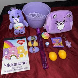 carebears easter basket $35