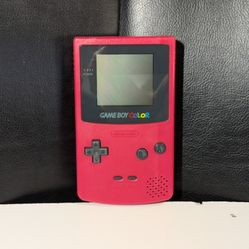 Nintendo Gameboy Color Berry Red