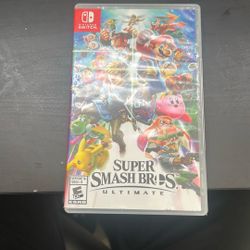 Super Smash Bros Ultimate Switch Game