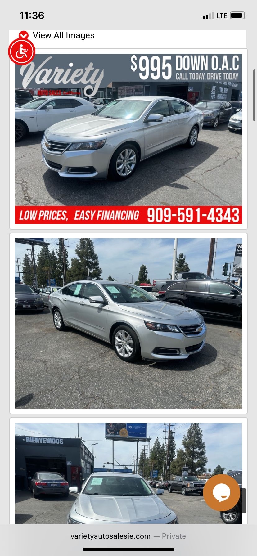 2016 Chevrolet Impala