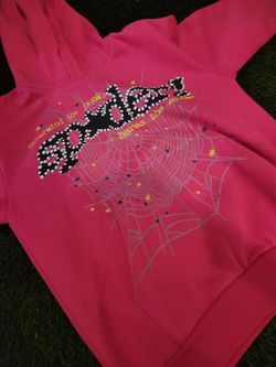 Authentic Sp5der P*NK / OG Web Hoodie