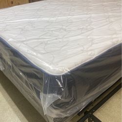 👑NEW QUEEN SIZE PILLOW TOP SUPREME MATTRESS  W.BOXSPRINGS INCLUDED SPECIAL  👑 