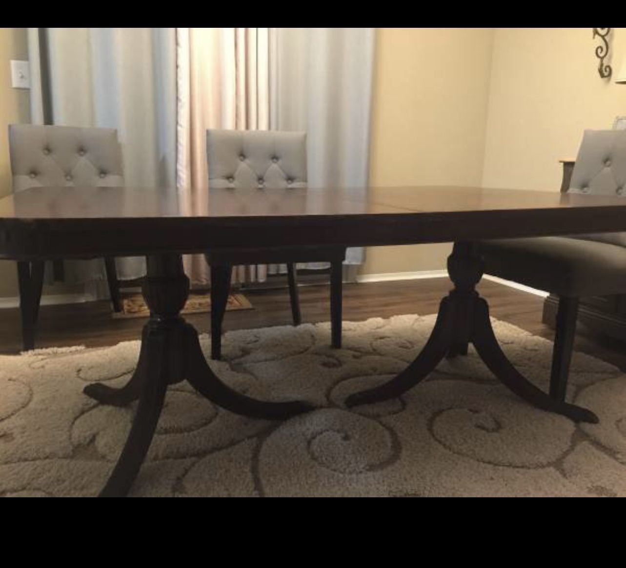 Antique Duncan Phyfe Table ( Table Only)