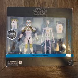 Star Wars Black Series Gaming Greats 2-Pack - Clone Commando & B1 Droid (NIB)