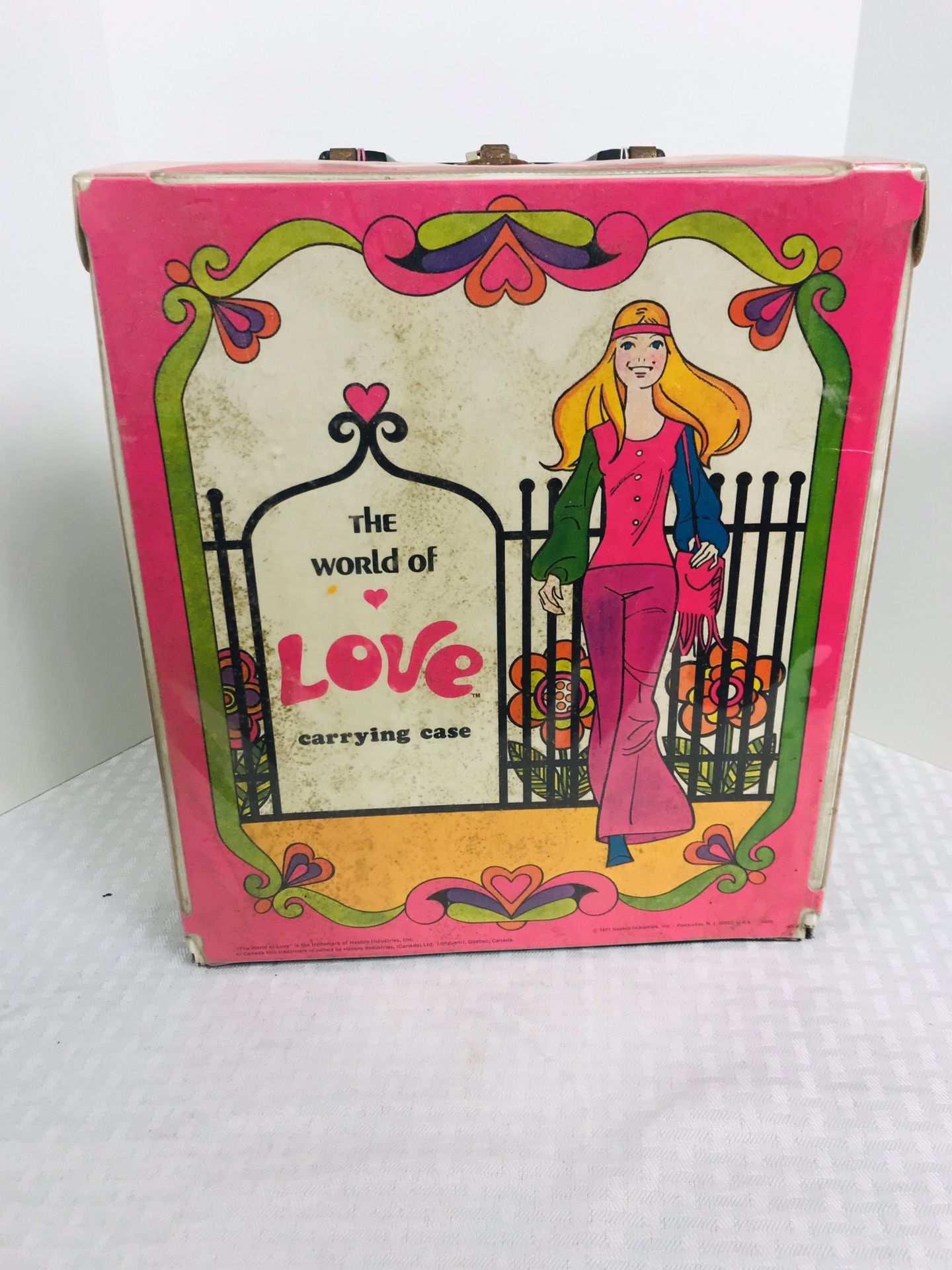 Vintage 1971 Mattel Barbie World of Fashion Carrying Case