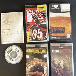 PSP Games+Accessories Lot