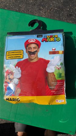 Mario costume Adult