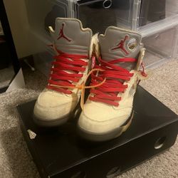 Jordan 5 Off White