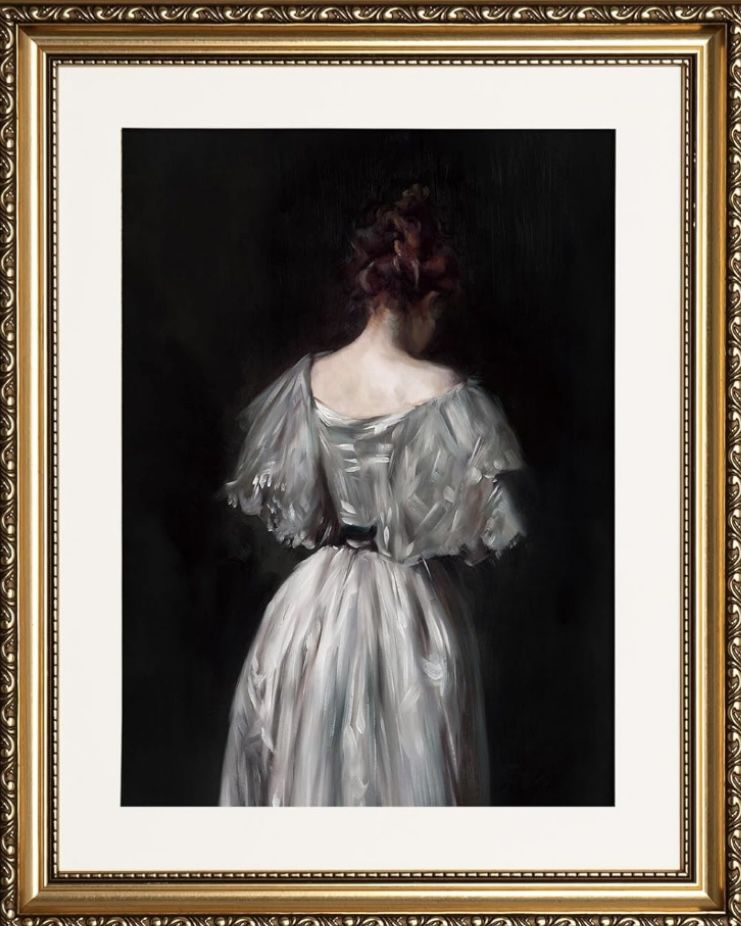 Gold Frame Picture 30x20 Inch