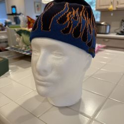 Y2K flame beanie