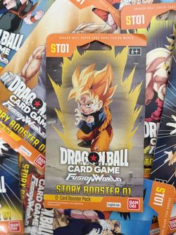 BANDAI TCG DRAGON BALL STORY BOOSTER ST01 SLEEVED  PACK NEW