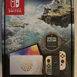 Nintendo Switch OLED Zelda Special Edition
