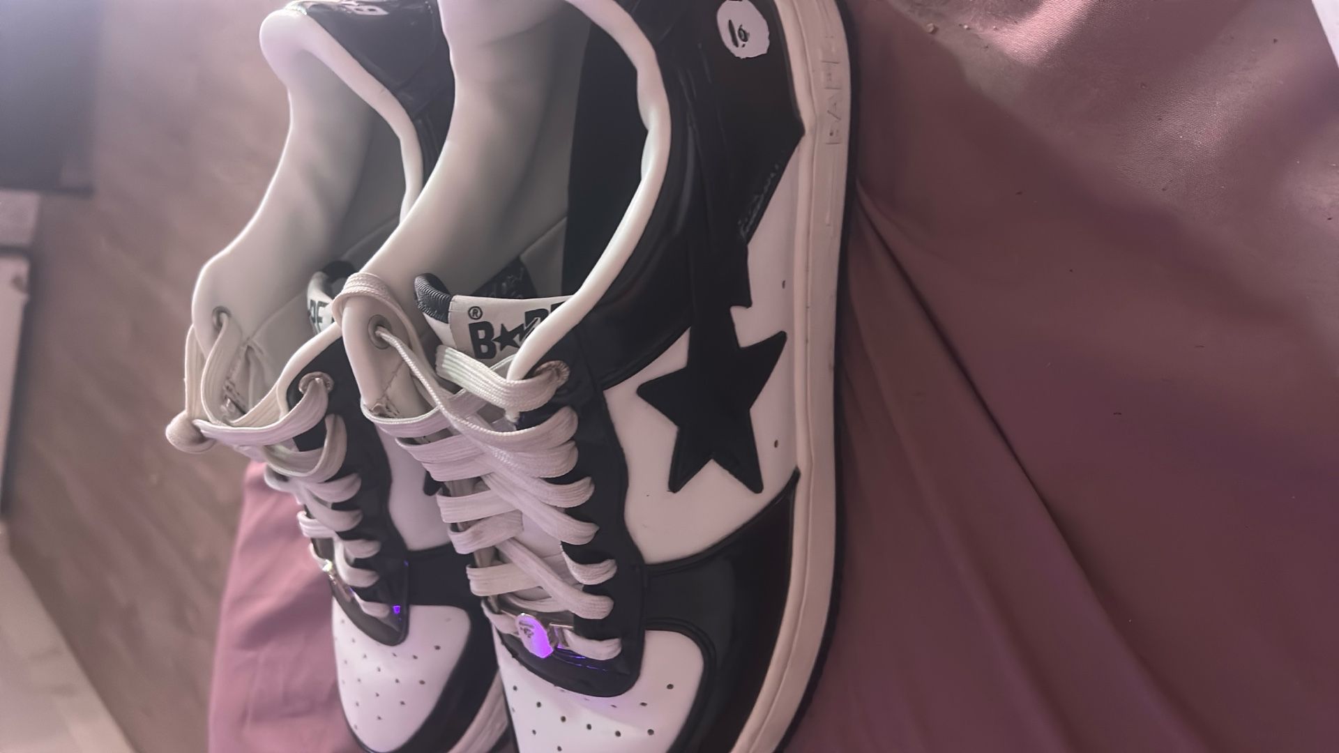 Bape Sta Black And White 