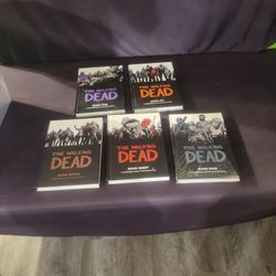 The Walking Dead Hard Cover Graphics Novels 