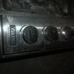 viking gas cooktop with griddle