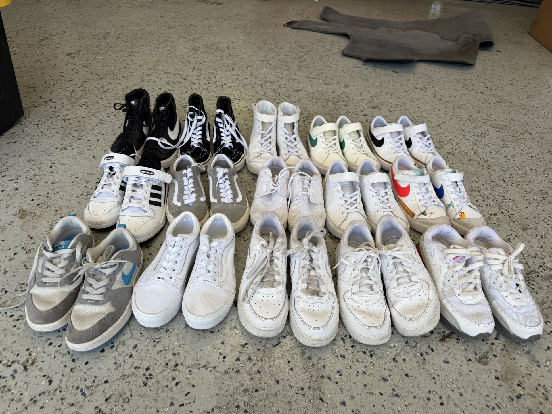 15 Pairs Of Nike Adidas Vans