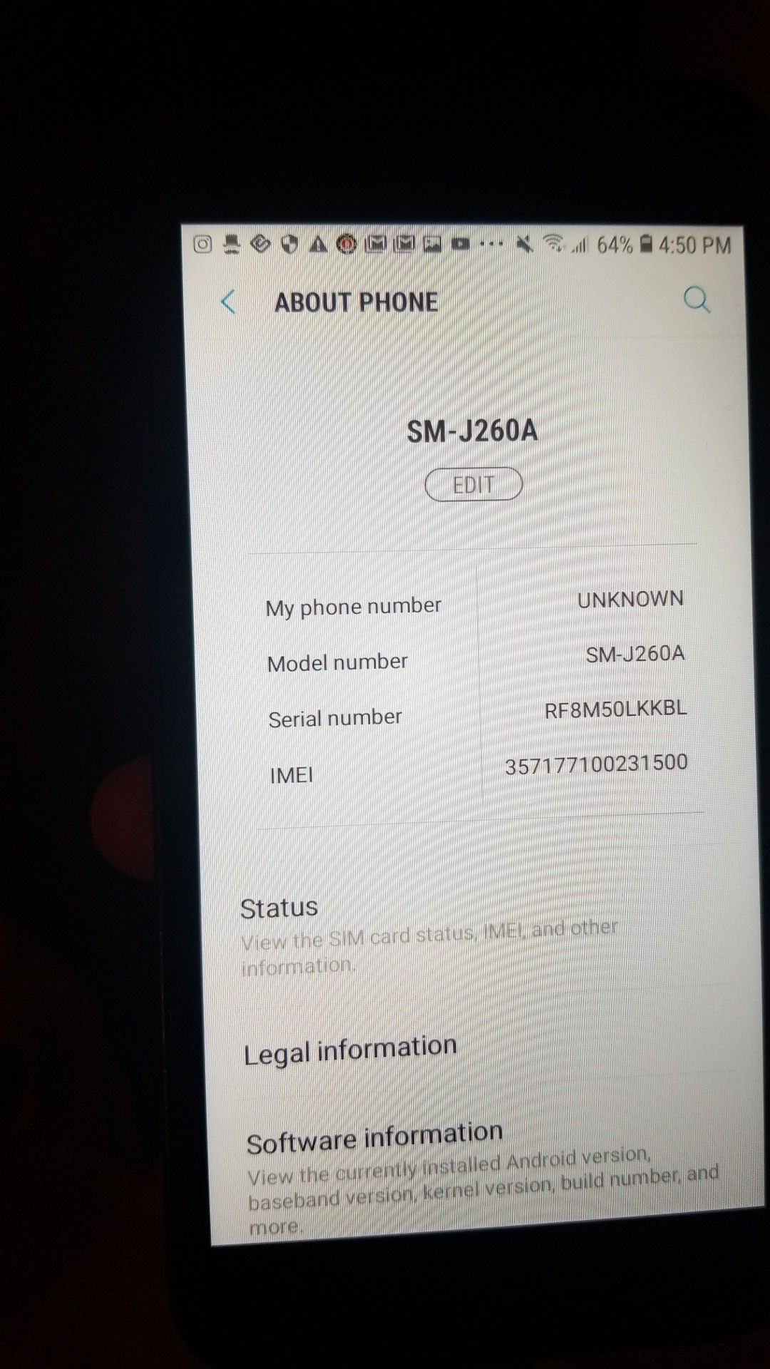 Smj260a samsung galaxy prime 16gb unlocks attnt unlimited phone