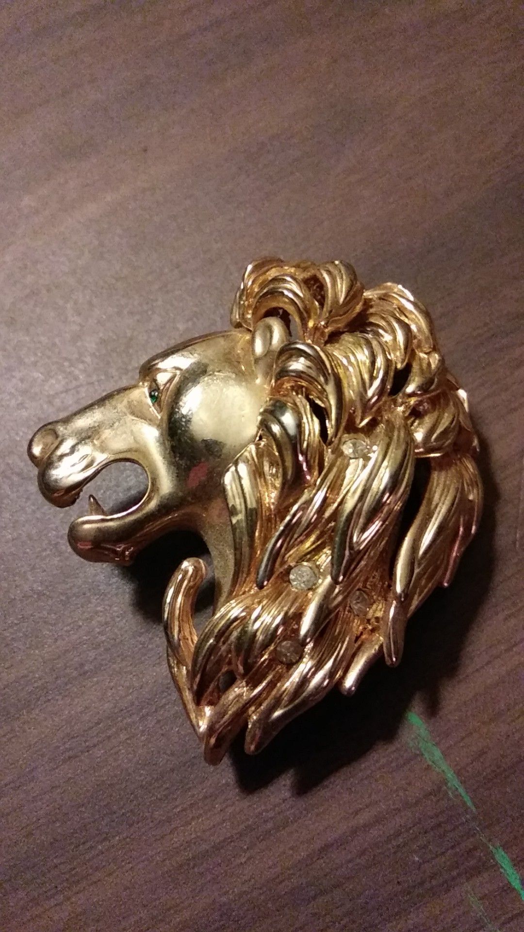 Lion Brooch