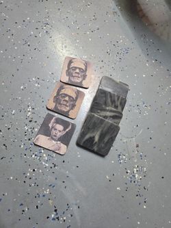 Frankenstein And Bride Coasters And Stone Coasters
