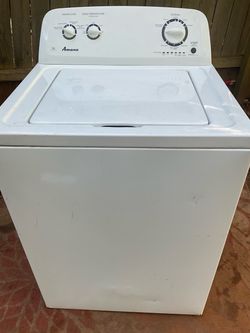 Super capacity Amana washer