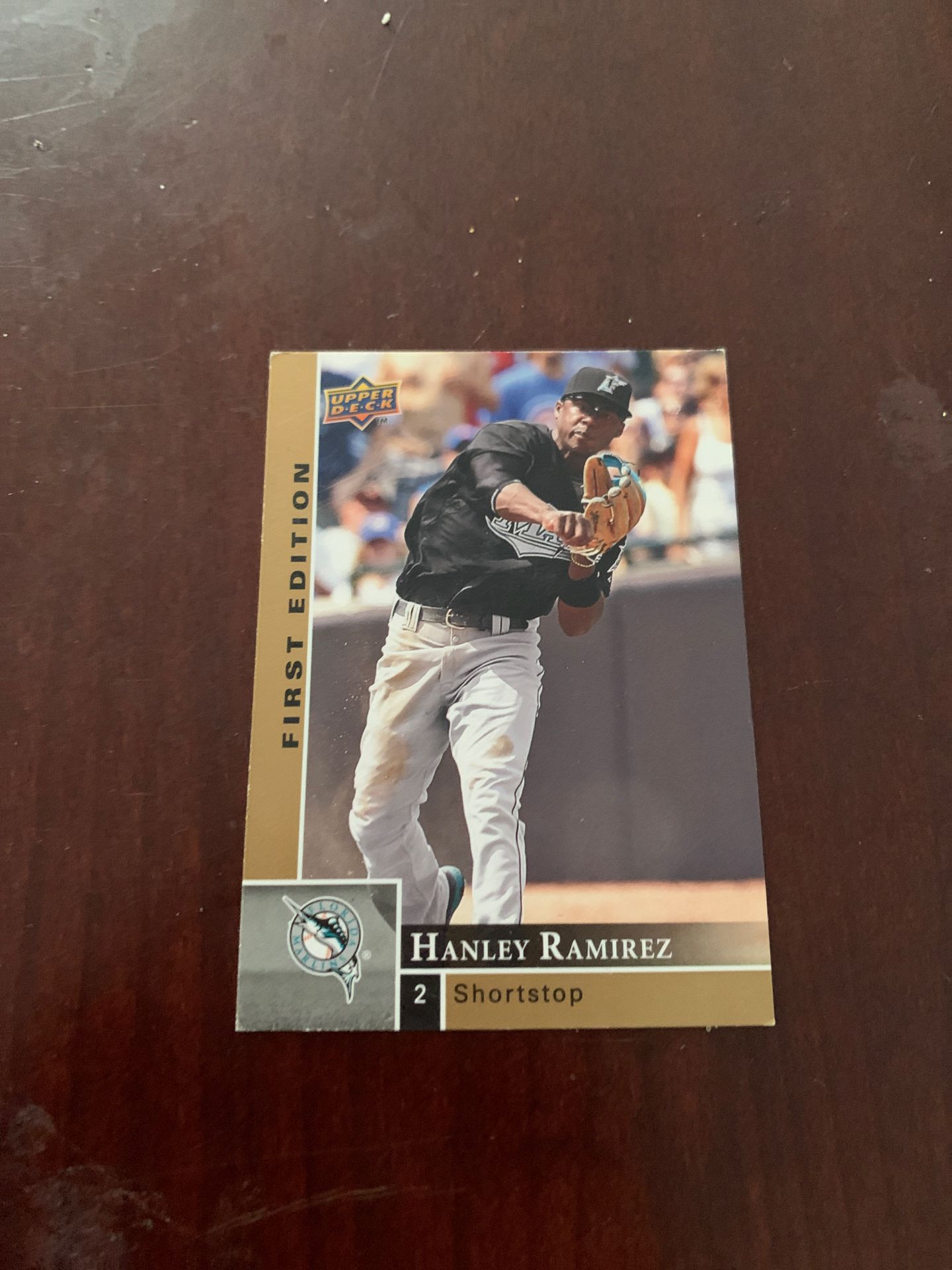Hanley Ramirez first Edition baseball card