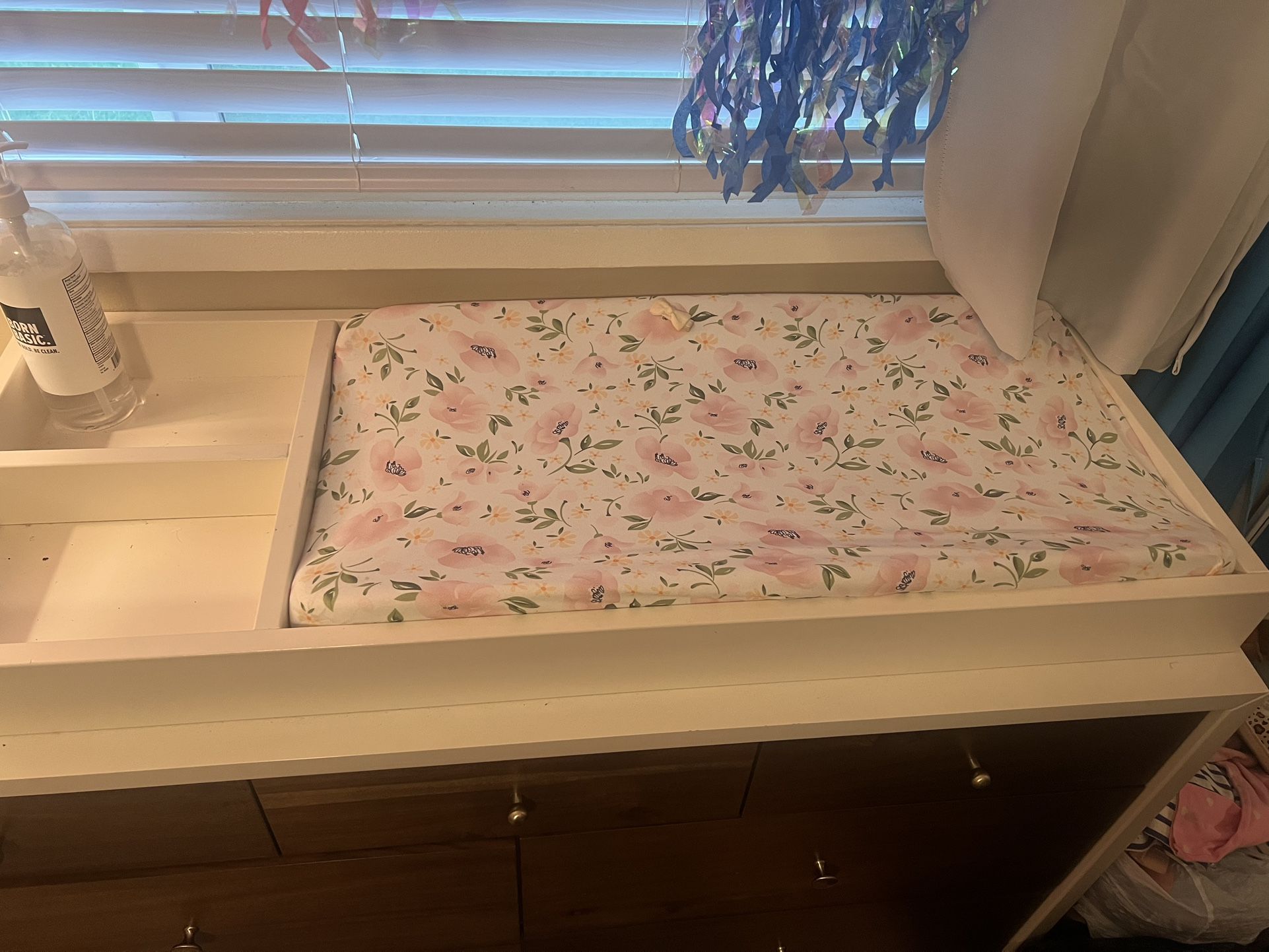 Changing Table Dresser Topper And Pad 